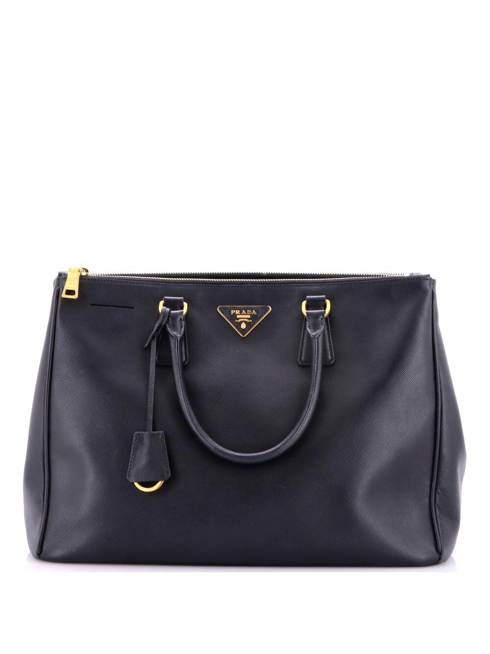Prada Double Zip Lux Tote Saffiano #348125P13B